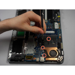Замена вентилятора процессора Acer Aspire V5-122P-0889